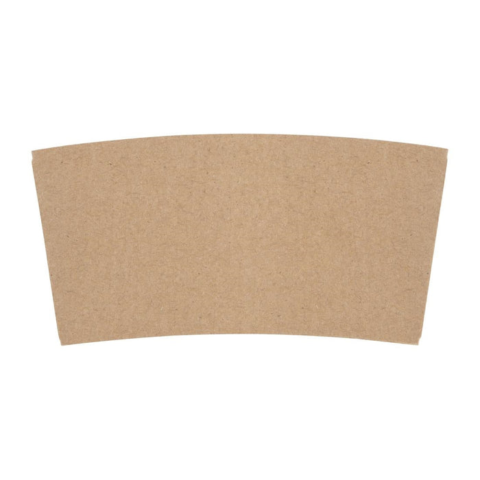 Fiesta Recyclable Corrugated Cup Sleeves for 12/16oz Cups (1000 Pack) Fiesta Recyclable