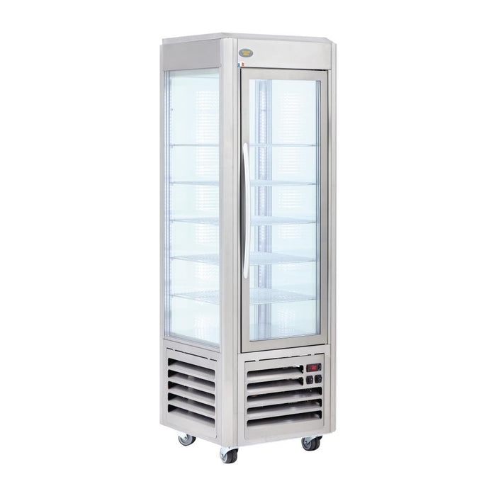 Capacity: 360 Ltr. Five Shelves. Single Door