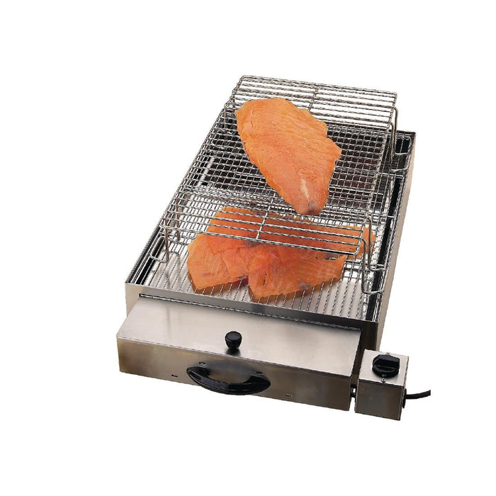 Roller Grill Twin Shelf Food Smoker FM 4 Roller Grill