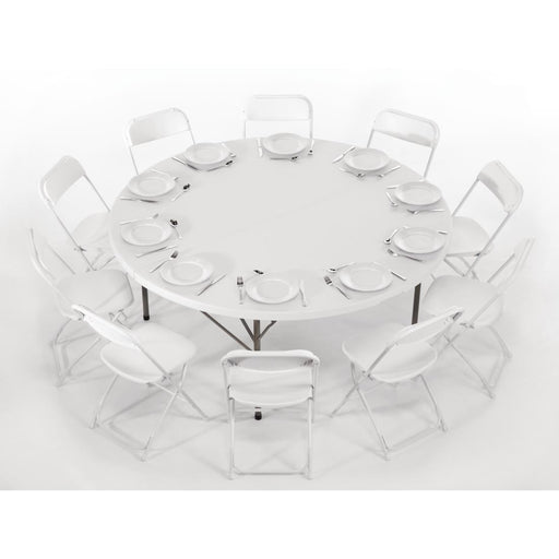 Bolero PP Folding Chairs White (10 Pack) Bolero