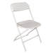 Bolero PP Folding Chairs White (10 Pack) Bolero