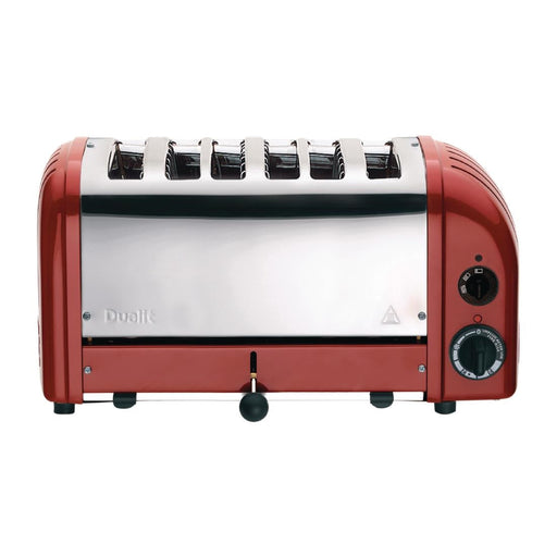 Dualit 6 Slice Vario Toaster Red 60154 Dualit