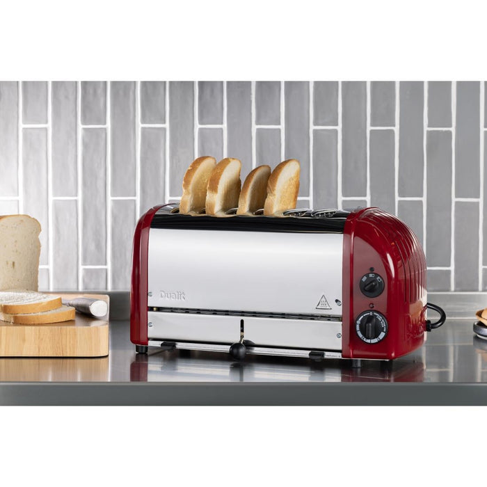 Dualit 6 Slice Vario Toaster Red 60154 Dualit