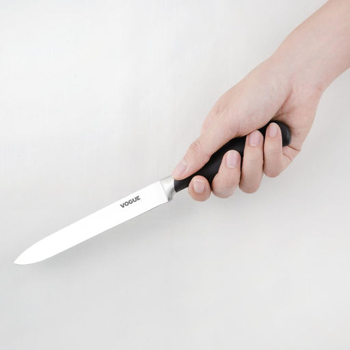 Vogue Soft Grip Utility Knife 13.8cm Vogue