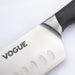 Vogue Soft Grip Santoku Knife Black 18cm Vogue