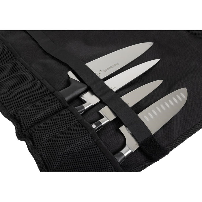 Dick Knife Roll Bag and Strap Black 11 Slots Dick