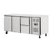 Polar U-Series 2 Door and 2 Drawer Counter Fridge 417Ltr Polar