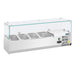 Polar G-Series Countertop Prep Fridge 3x 1/3GN & 1x 1/2GN Polar