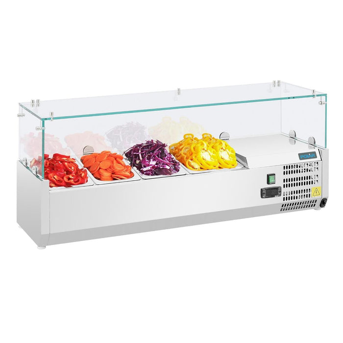 Polar G-Series Countertop Prep Fridge 3x 1/3GN & 1x 1/2GN Polar