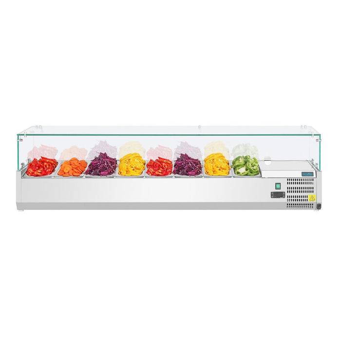 Polar G-Series Countertop Prep Fridge 8x 1/3GN Polar