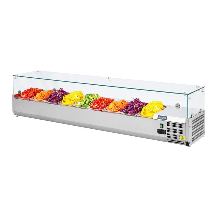 Polar G-Series Countertop Prep Fridge 9x 1/3GN Polar