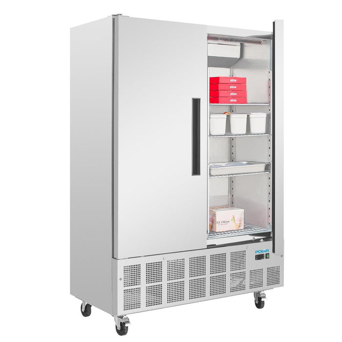 Polar G-Series Double Door Slimline Freezer 960Ltr Polar