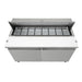 Polar U-Series Double Door Prep Counter Fridge 527Ltr Polar