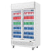 Polar G-Series Upright Display Cooler with Light Box 950Ltr Polar