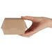 Colpac Compostable Kraft Burger Boxes Small 108mm (250 Pack) Colpac