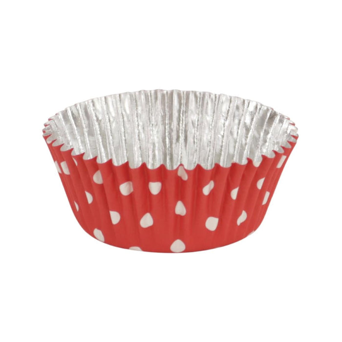 PME Cupcake Foil Lined Baking Cases Polka Dot (30 Pack) PME