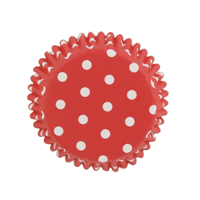 PME Cupcake Foil Lined Baking Cases Polka Dot (30 Pack) PME