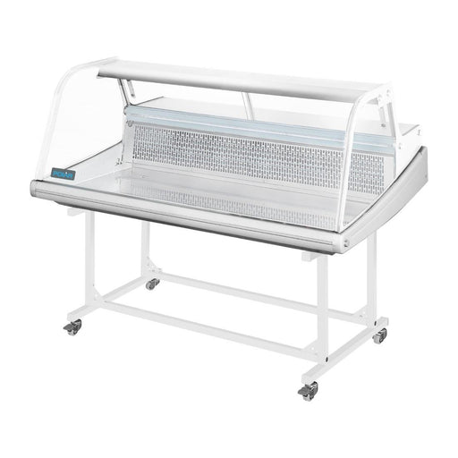Polar Trolley Stand for G-Series Fish Display Serve Over Counter Fridge 255Ltr Polar