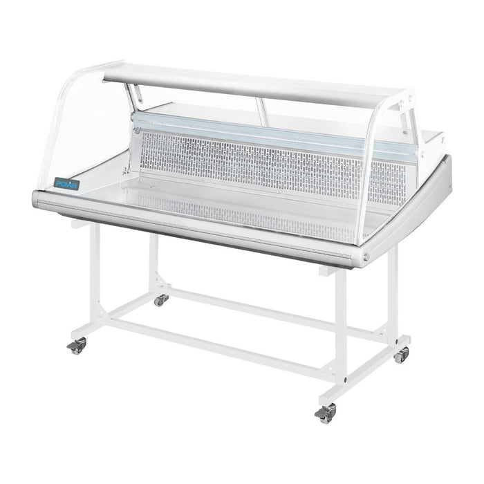 Polar Trolley Stand for G-Series Fish Display Serve Over Counter Fridge 255Ltr Polar