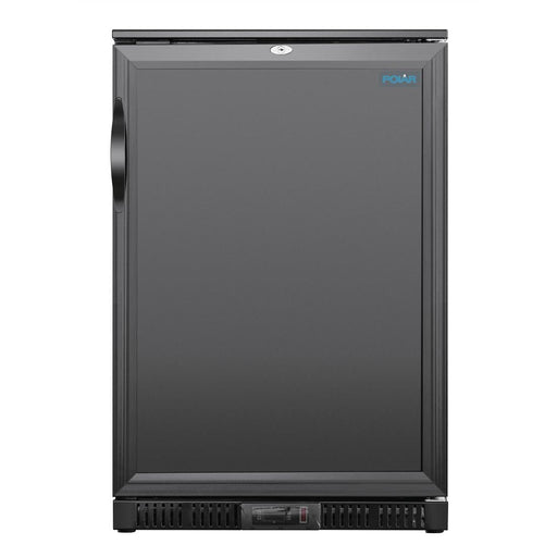 Polar G-series 850mm Single Door Back Bar Cooler Solid Door 128 Ltr Polar