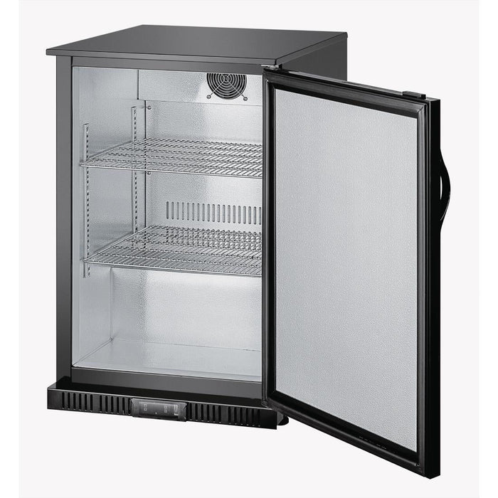 Polar G-series 850mm Single Door Back Bar Cooler Solid Door 128 Ltr Polar