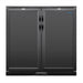 Polar G-series 850mm Double Door Back Bar Cooler Solid Door 198 Ltr Polar