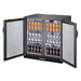 Polar G-series 850mm Double Door Back Bar Cooler Solid Door 198 Ltr Polar