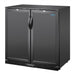 Polar G-series 850mm Double Door Back Bar Cooler Solid Door 198 Ltr Polar