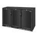 Polar G-series 850mm Triple Door Back Bar Cooler Solid Door 320 Ltr Polar