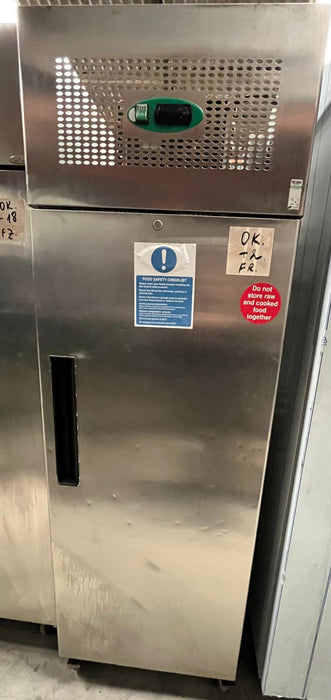 Commercial Genfrost GEN600H Full Stainless 2/1 GN Fridge-Refurbished Canmac Refurbished