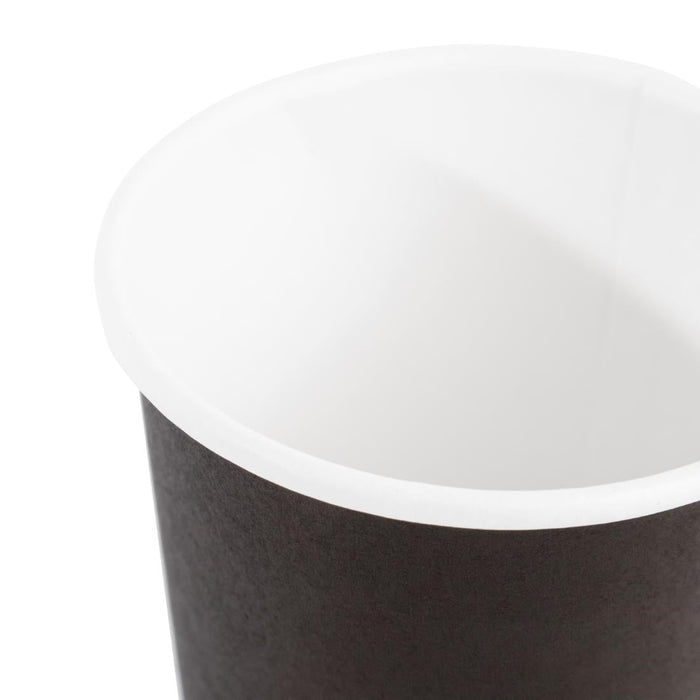 Fiesta Recyclable Espresso Cups Single Wall Black (1000 Pack) Fiesta Recyclable