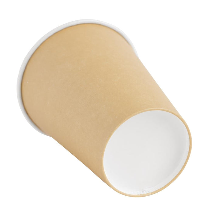 Fiesta Recyclable Coffee Cups Single Wall Kraft 340ml/12oz (1000 Pack) Fiesta Recyclable