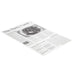 Greaseproof Paper Sheets Newspaper Print 270 x 420mm (500 Pack) Chevler