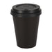 Fiesta Recyclable Coffee Cups Single Wall Black 340ml / 12oz (1000 Pack) Fiesta Recyclable