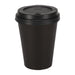 Fiesta Recyclable Coffee Cups Single Wall Black 340ml / 12oz (50 Pack) Fiesta Recyclable