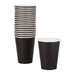 Fiesta Recyclable Coffee Cups Single Wall Black 340ml / 12oz (50 Pack) Fiesta Recyclable