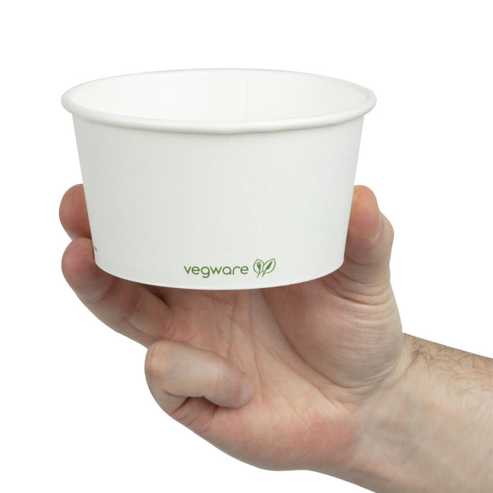 Vegware Compostable Hot Food Pots 340ml / 12oz (500 Pack) Vegware