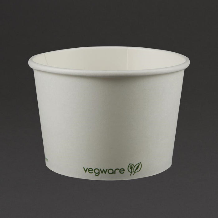Vegware Compostable Hot Food Pots 455ml / 16oz (500 Pack) Vegware