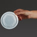 Vegware Compostable Hot Food Pot Flat Lids 350ml / 12oz and 455ml / 16oz (500 Pack) Vegware