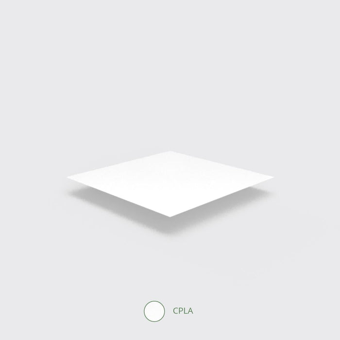 Vegware Compostable Hot Food Pot Flat Lids 350ml / 12oz and 455ml / 16oz (500 Pack) Vegware