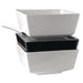 APS Float White Square Bowl 7in APS