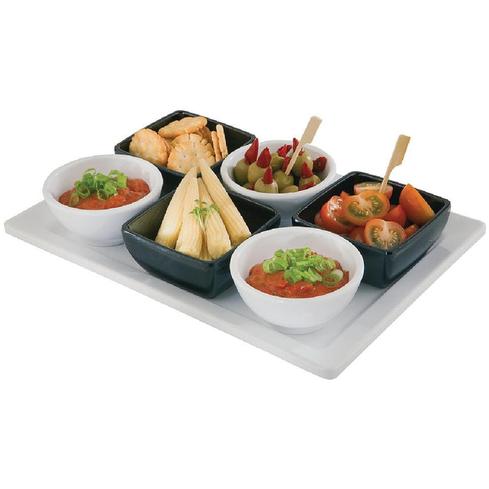 APS Pure Melamine Rectangular Tray 14in APS