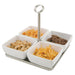 APS Pure Melamine White Square Mini Bowl APS