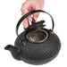 Oriental Hobnail Teapot Black 850ml Bia
