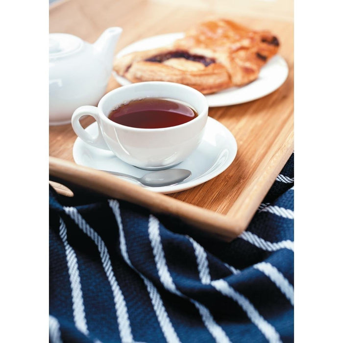 Olympia Whiteware Teapots 426ml (4 Pack) Olympia