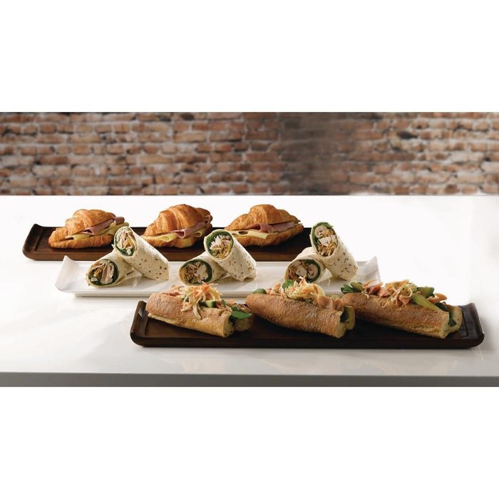 Churchill Alchemy Wooden Buffet Trays 580mm (4 Pack) Churchill