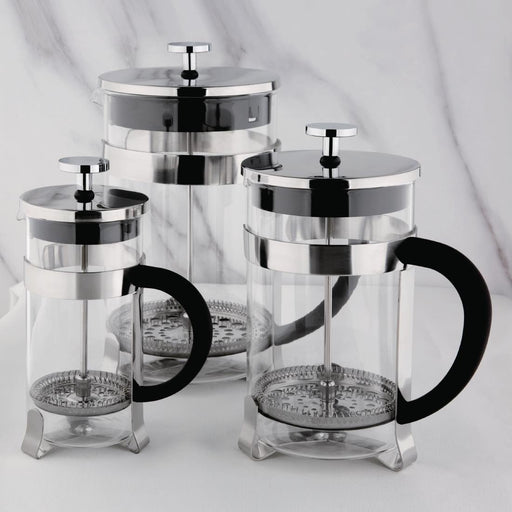 Olympia Contemporary Glass Cafetiere 6 Cup Olympia