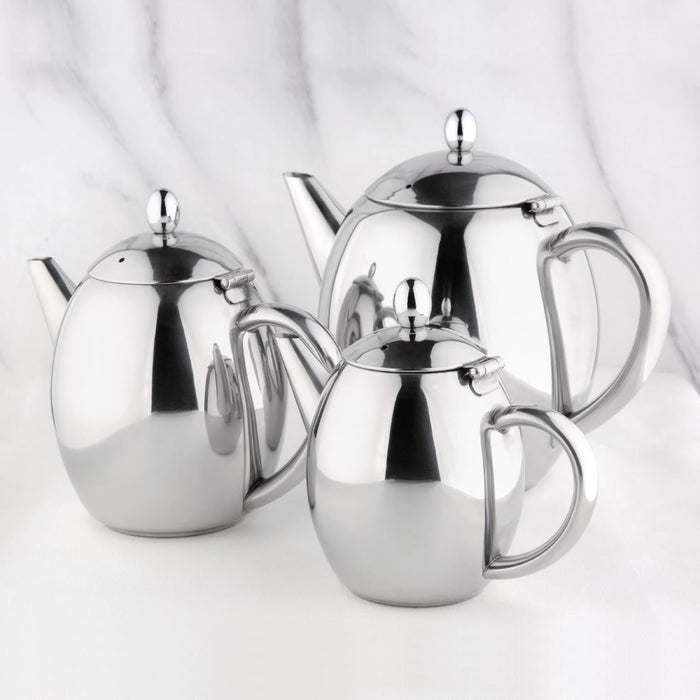 Olympia Richmond Stainless Steel Teapot 500ml Olympia
