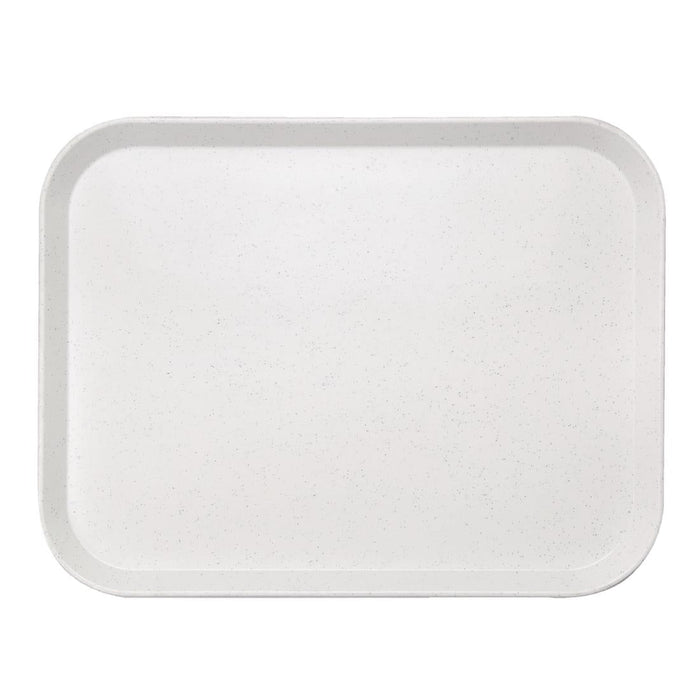 Olympia Kristallon Fibreglass Canteen Tray Light Granite 457mm Olympia