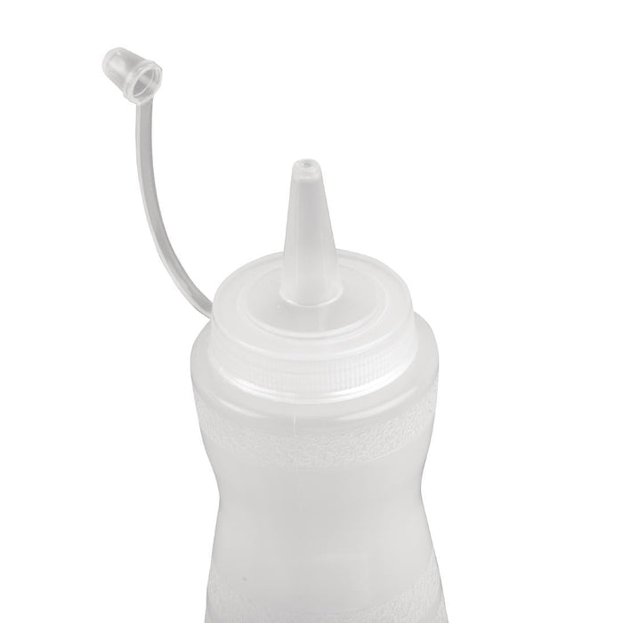 Vogue Clear Lidded Sauce Bottle Vogue